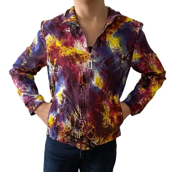 LAST CALL Vintage St. John Sport by Marie Gray Blazer Jacket Women’s Size Small - Picture 1 of 13